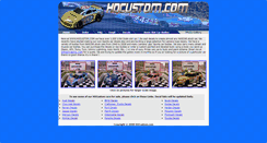 Desktop Screenshot of hocustom.com